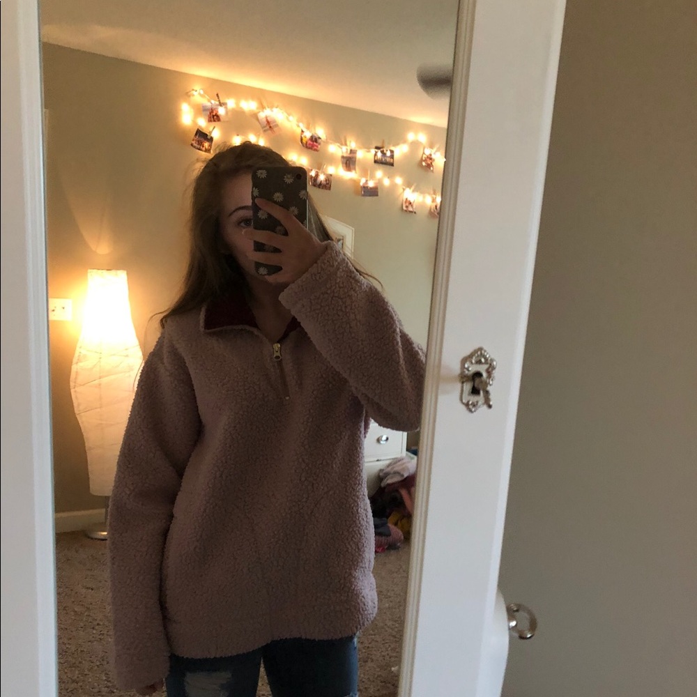 Pink sweatshirt